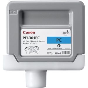 Canon PFI-301PC inkt cartridge foto cyaan (origineel)