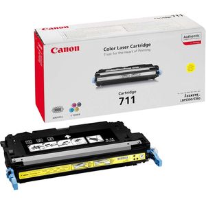 Canon 711 toner cartridge geel (origineel)