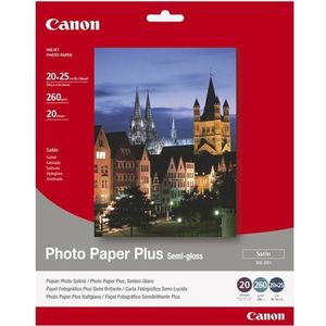 Canon Fotopapier SG201 20x25cm 260g/qm Seidenglanz VE=20 Blatt