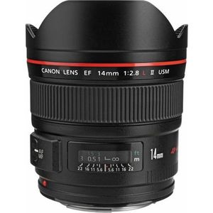 Canon - EF 14mm f/2.8L II USM - Ultra-Groothoeklens - Zwart - Professioneel