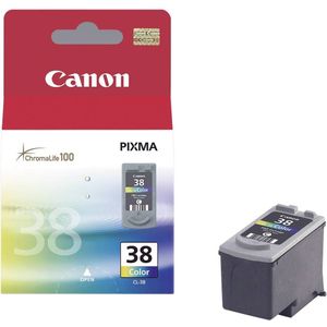 Canon inktcartridge CL-38, 207 pagina's, OEM 2146B001, 3 kleuren