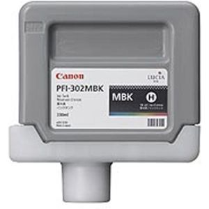 Canon PFI-302MBK inktcartridge mat zwart (origineel)