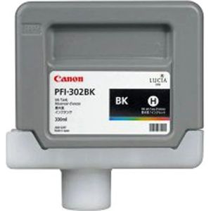 Canon PFI-302BK inktcartridge zwart (origineel)