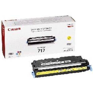Canon 717Y tonercartridge Origineel Geel