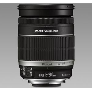 Canon EF-S 18-200mm f/3.5-5.6 IS SLR Zwart