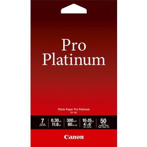 Canon - PT-101 - Fotopapier - 10x15cm - Pro Platinum 300g