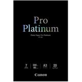 Canon PT-101 photo paper pro platinum 300 g/m² A3 (20 vellen)