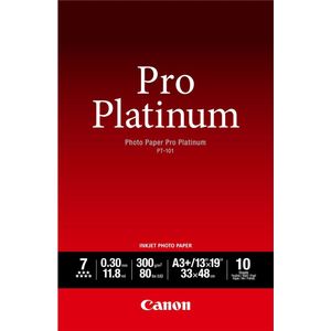 Canon - PT-101 Pro Platinum - Fotopapier - Wit - 300 g/m² - A3+ - 10 x