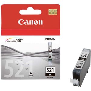 Canon CLI-521BK (Transport schade) zwart (2933B001) - Inktcartridge - Origineel