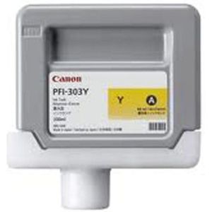 Canon PFI-303Y inkt cartridge geel (origineel)