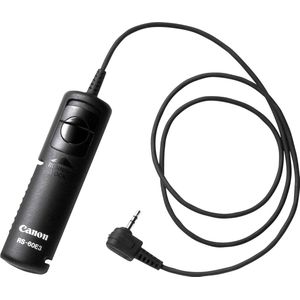 Canon - RS-60E3 - Draadontspanner - Zwart - Geschikt voor diverse Canon camera's