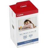 Canon KP-108IN/IP 3 inkt cartridges  postcard size papier (origineel)