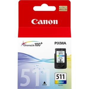 Canon - CL-511 - Inktcartridge - Kleur - Voor PIXMA Printers
