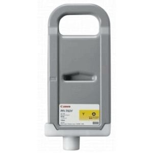 Inktpatroon Canon PFI-703Y 3-pack geel hoge capaciteit (origineel)