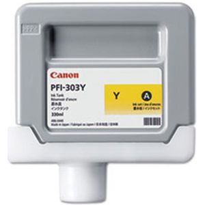 Canon PFI-703Y inktcartridge geel hoge capaciteit 3-pack (origineel)
