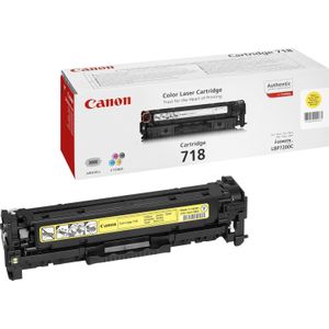 Tonercartridge Canon 718 geel