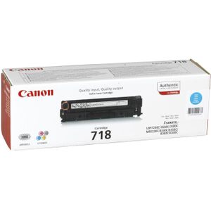 Canon CRG-718 C tonercartridge 1 stuk(s) Origineel Cyaan