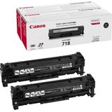 Canon 718 Duopack zwart (2662B005) - Toners - Origineel