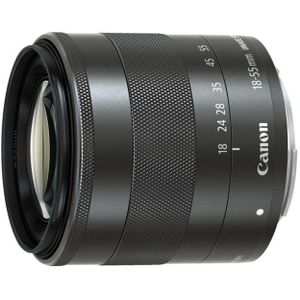 Canon - EF-M 18-55mm - Objectief - Zwart - Glas