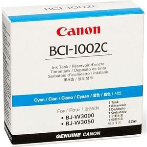 Canon BCI-1002C Cyan Ink Tank for BJW3000/3050 inktcartridge 1 stuk(s) Origineel Cyaan