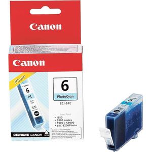 Canon BCI-6PC inktcartridge foto cyaan (origineel)