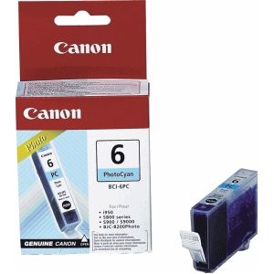 ORIGINAL BCI6PC CANON BJC8200 FOTOTINTE CYAN