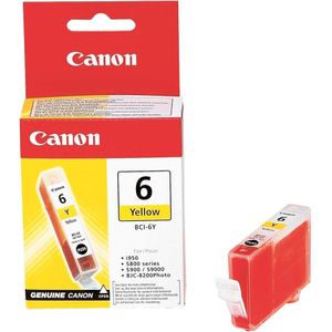 Canon BCI-6Y inktcartridge geel (origineel)