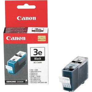Canon BCI-3eBK (Sticker resten) zwart (4479A002) - Inktcartridge - Origineel