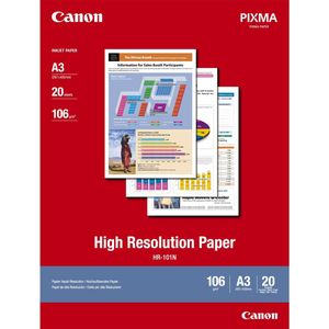 Canon Hr-101n A3 / High Resolution Paper, 20 Sheets