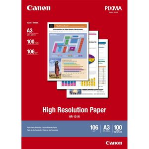Canon HR-101N hoog resolutie papier 106 grams A3 (100 vel)