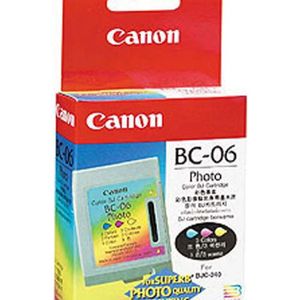 Canon BC-06 Photo Color BubbleJet Printhead InkJet Cartridge inktcartridge Origineel