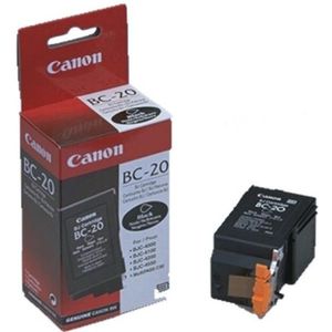 Canon BC-20 zwart (0895A002) - Inktcartridge - Origineel