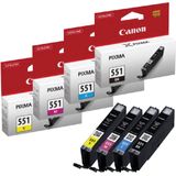 Canon - CLI-551GY - Inktcartridge - Grijs - 7 ml