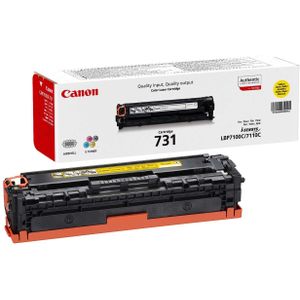 Canon 731 tonercartridge 1 stuk(s) Origineel Geel