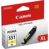 Canon CLI-551XLY - Inktcartridge / Geel / Hoge Capaciteit