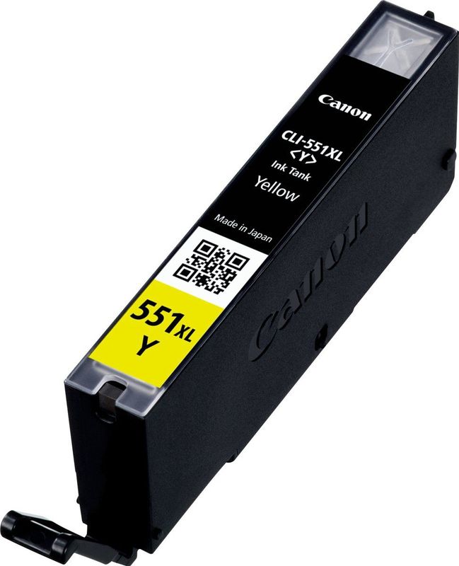Canon - CLI-551XL - Inktcartridge - Geel - Inhoud: 11ml