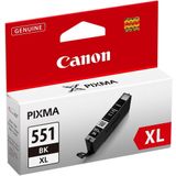 Canon CLI-551BK XL inkt cartridge zwart hoge capaciteit (origineel)