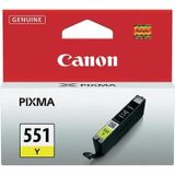 Canon CLI-551 (Transport schade) geel (6511B001) - Inktcartridge - Origineel