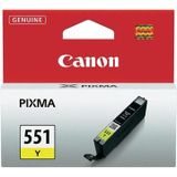 Canon CLI-551 (Zonder verpakking) geel (6511B001) - Inktcartridge - Origineel