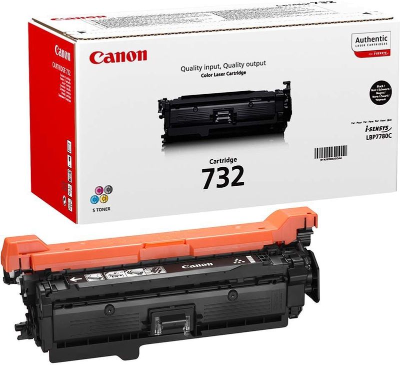 Canon Toner 732 BK Zwart