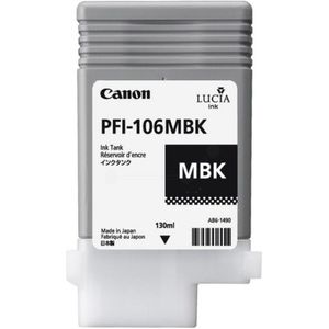 Canon PFI-106MBK inktcartridge mat zwart (origineel)