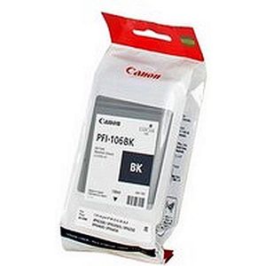 Canon PFI-106 BK inktcartridge 1 stuk(s) Origineel Foto zwart