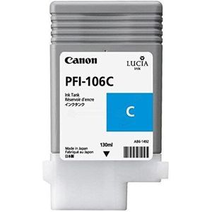 Canon PFI-106C inktcartridge cyaan (origineel)