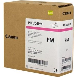 Original Canon 6662B001 / PFI306PM Tintenpatrone magenta hell