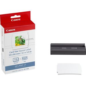 Canon KC-18IS inktcartridge + credit card formaat papier (origineel)