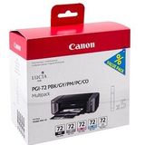 Canon PGI-72 multipack PBK/PM/PC/GY/CO Inktcartridge (origineel)