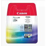 Inktpatroon Canon PG-40 / CL-41 multipack zwart en kleur (origineel)