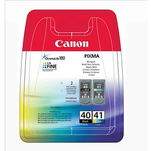 Inktcartridge Canon PG-40 / CL-41 multipack zwart en kleur (origineel)