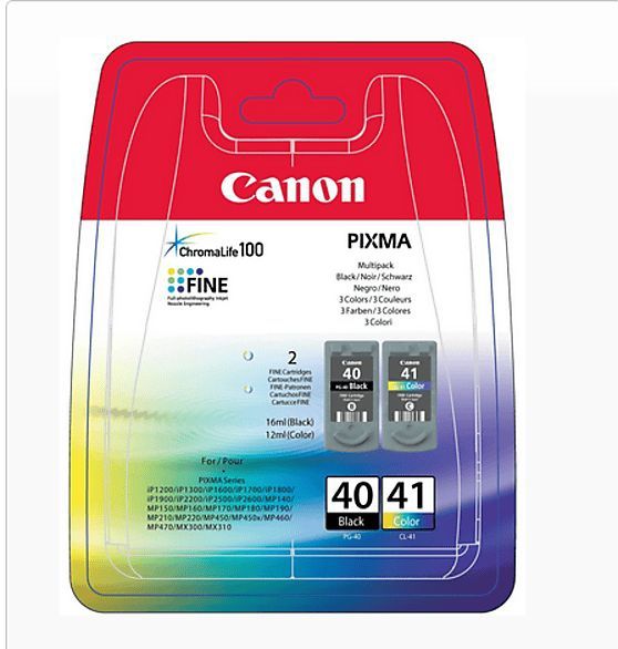 Canon PG-40 / CL-41 multipack zwart en kleur Inktcartridge (origineel)