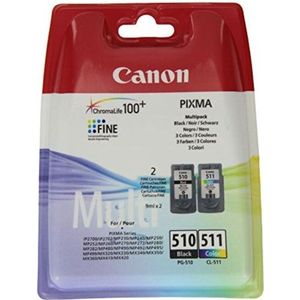 Canon PG-510 / CL-511 - Inktcartridge / Zwart / Kleur